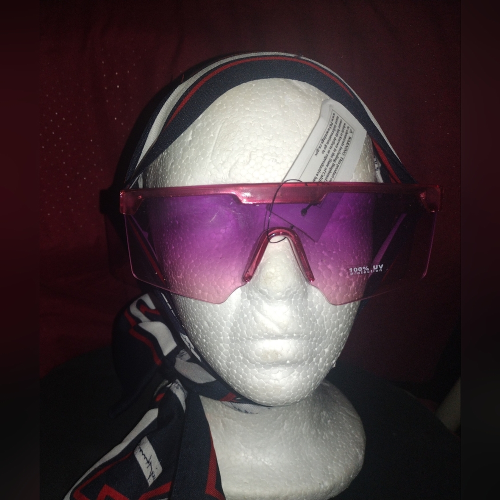 "Citi Trends" Eye Wear Red Transparent Sunglasses
